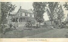 Canadensis Pennsylvania Lewis Falls House roadside 1911 Postcard 22-417 picture