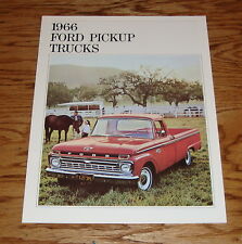 1966 Ford Pickup Truck Sales Brochure 66 F-100 F-250  picture
