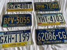 Collectible License Plates Or For Arts And Crafts Pennsylvania (PA) picture