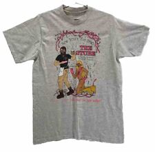 1990 NYE The Stube At The Big Mountain Whitefish, Mt Tshirt Heather Gray Medium picture