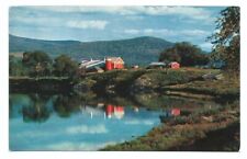 Vermont VT Postcard Farm Barn Rural Connecticut River c1950s picture