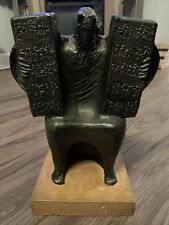 GINSEPPE MACRI STATUE; MOSES AND THE TEN COMMANDMENTS, 1969 & SIGNED picture