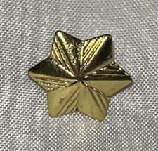 Vintage Pinback | Gold Toned Star | Small | 3/4