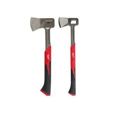 Splitting Axe Set 16 & 26 In. Beveled Blade with Steel Reinforced Handle 2 Piece picture