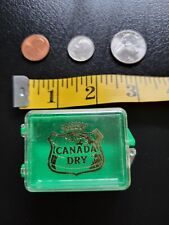 Vintage small plastic canada dry box picture