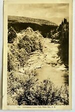 Ammonoosuc Lower Falls. White Mountains.  NH Real Photo Postcard. RPPC. picture