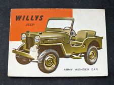1954 Topps World on Wheels # 33 Willys Jeep (P) picture