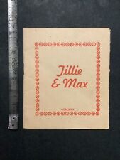 Vintage (1920’s - 40’s) Tillie & Max - sexy/risque mini comic book (8 pager) picture