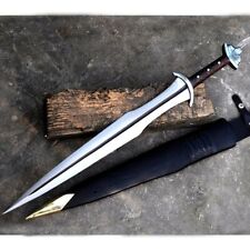 Custom Handmade Viking Sword, Medieval Viking Sword, Battle Ready With Scabbard picture