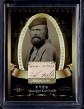 2023 Eternal Time Imprint World Celebrities Edition Giuseppe Garibaldi Relic /30 picture
