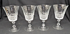 4 Cristal D’Arques Durand Tuilleries Villandry 8oz Crystal Water Goblets 6 1/8