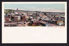 c1905  overview train tracks downtown Duluth Minnesota postcard picture
