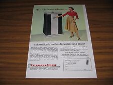 1957 Print Ad Fairbanks-Morse Water Softeners Chicago,IL picture