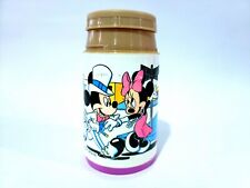 Vtg Mickey Mouse Minnie Aladdin Plastic Thermos Disney Hollywood Film Movie picture