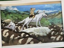 [Super Rare] Ghibli Princess Mononoke Poster Hayao Miyazaki  Cel Original Art  picture