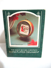 HALLMARK Keepsake Ornament The Night Before Christmas Scene-Flipper Ornament picture