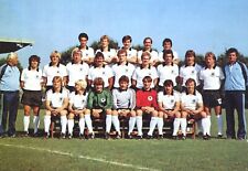 Die Nationalmannschaft des Deutschen Fußball-Bundes Europameister 1980 Postcard picture