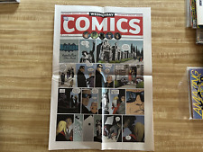 D.C. COMICS NEWSPAPER #2 2009 GREATEST HEROES OF D.C picture