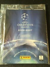 PANINI UEFA CHAMPIONS LEAGUE 2006/2007 COMPLETE SET + EMPTY ALBUM picture