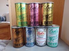 🇺🇸  7x Complete Set Bob's Special Beer Cans Keenan Schell Brewing Dom's Liquor picture