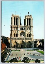 Postcard France Paris Notre Dame Cathedral signed Guy 6D picture