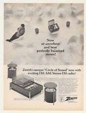 1968 Zenith Troubador Z590 Circle of Sound Stereo Ad picture