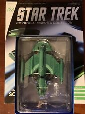 Star Trek Romulan Science Vessel Model with Magazine #123 by Eaglemoss picture