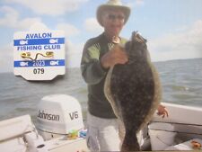 AVALON   NEW  JERSEY  FISHING  CLUB  SEASONAL  BEACH  BADGE/TAG picture
