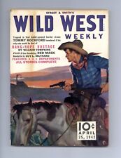 Wild West Weekly Pulp Apr 25 1942 Vol. 153 #6 FN picture