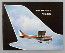 BEAGLE AIREDALE MANUFACTURERS SALES BROCHURE AIRCRAFT 1963 picture