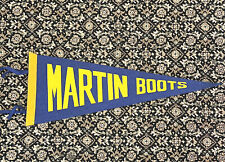 Martin Boots 1950’s Pennant 23x9 Original Martin Boots Pennant Hobbs NM Odessa  picture