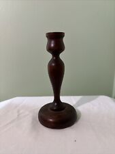 Vintage Wooden Candlestick  picture