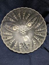 Vintage Anchor Hocking Frosted Oyster and Pearl Footed Bowl picture