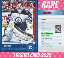 Topps NHL Skateboard Rare Connor Hellebuyck Editor's Choice Color 2022 Digital picture