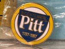 Vintage Pitt 1787 -1987 Bicentennial Pinback Button. picture