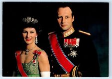The Crown Princess & Prince of NORWAY Portrait 4x6 Postcard picture