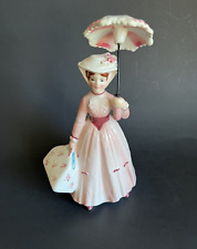 Rare Disney 1964 Jolly Holiday Mary Poppins Figurine with Parasol Enesco picture