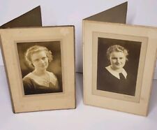  Vintage Photo  Women 1933 and 1934 The BUSHONG Studio Worcester Mass picture