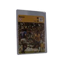 1977 Sportscaster Pelé Brazil World Cup Champ Printed in Italy Rare picture