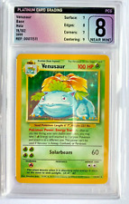 PCG  8 Venusaur 15/102 Base Set 1999 Holo Pokemon Card NM-MT Graded picture