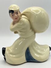 Vintage McCoy Pottery The Seaman's Bank for Savings Sailor Coin Bank World War 2 picture