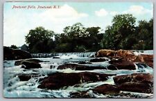 Pawtucket Falls Rhode Island Ri Antique Divided Back Unposted Postcard picture