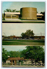 Maple Creek Saskatchewan Canada Postcard Modern Pioneer Town Multiview c1950's picture
