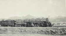 Northern Pacific Railway Train Locomotive 5011 Real Photo 1951 Livingston MT VTG picture