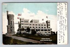 South Freeport ME-Maine, Casco Castle, Antique Vintage Souvenir Postcard picture