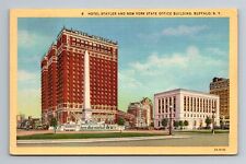 Buffalo NY-New York, Hotel Statler, Advertising, c1941 Vintage Postcard picture