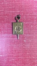 Vintage scholastic key pendant charm Alpha Omnicron Pi picture