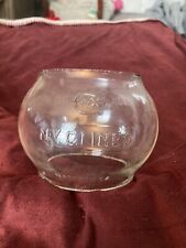 Vintage New York Central ADLAKE Kero 3.5 Inch Clear Cast Globe picture