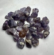 134 Cts Well Terminated Purple Spinel Crystals Rough Lot From  Afghanistan picture