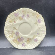 Pointons England Purple Iris Saucer 4 1/4” R3A1-R picture